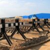 Железнодорожный тупиковый путевой рельсовый упор